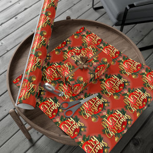 
                  
                    "Merry & Bright" Gift Wrapping Paper
                  
                